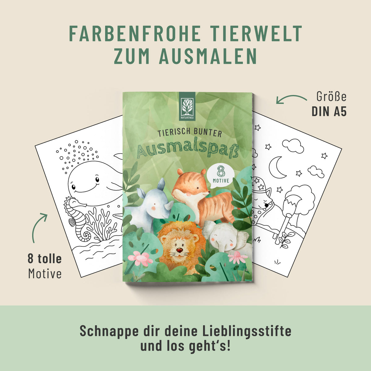 Ausmalheft Creative 1