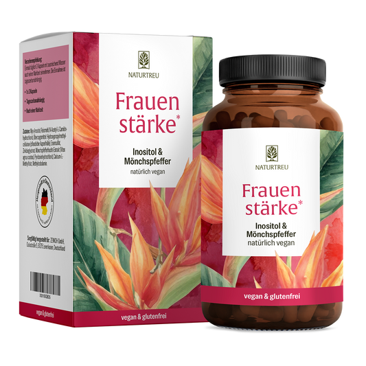 Frauenstaerke Inositol Moenchspfeffer Titelbild
