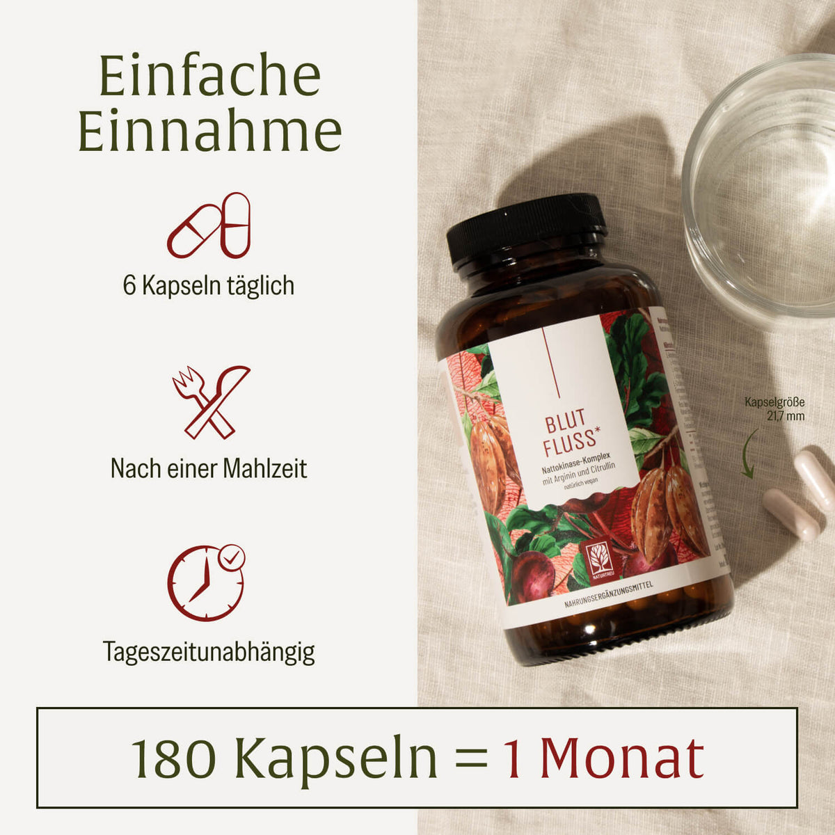 Blutfluss Creatives Onlineshop Einnahme