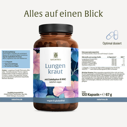 Lungenkraut Etikett 