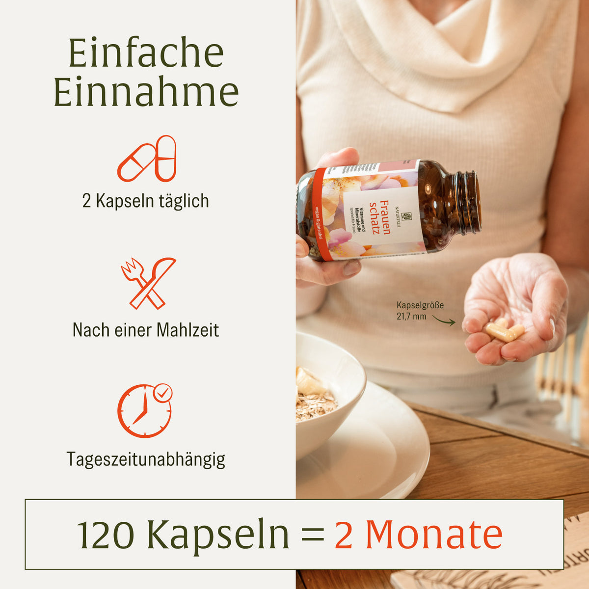 FRSC Frauenschatz Creatives DE Onlineshop Leichte Einnahme