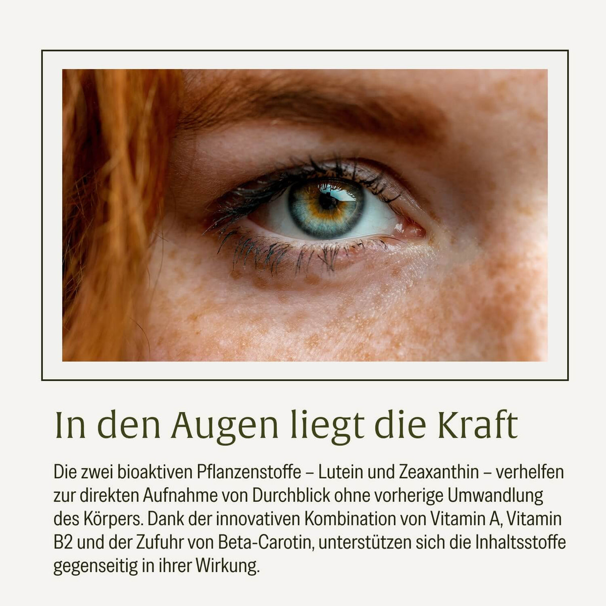 Durchblick Augenvitamine Moodbild