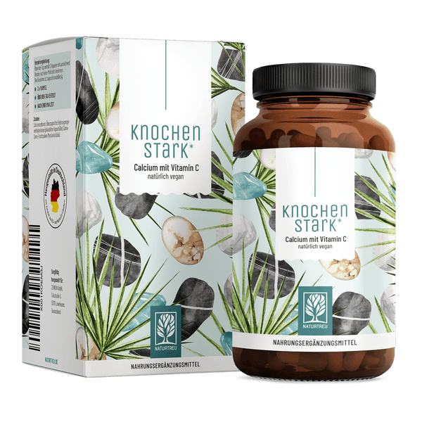 Knochenstark Calcium Vitamin C Titelbild