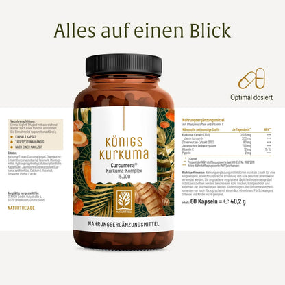 Koenigskurkuma Curcuma Komplex Onlineshop Etikett 