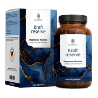 Kraftreserve von NATURTREU – Magnesium-Komplex aus Citrat, Oxid, Malat und Bisglycinat – 180 Kapseln für 3 Monate 