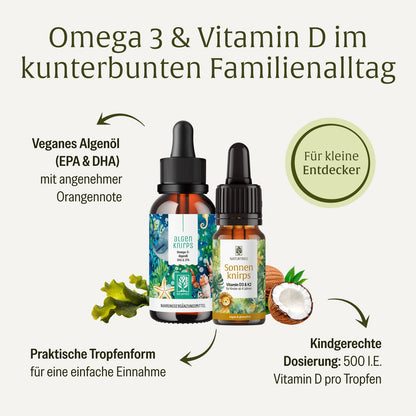 Kraftzwerge Sparpaket: Algenknirps & Sonnenknirps