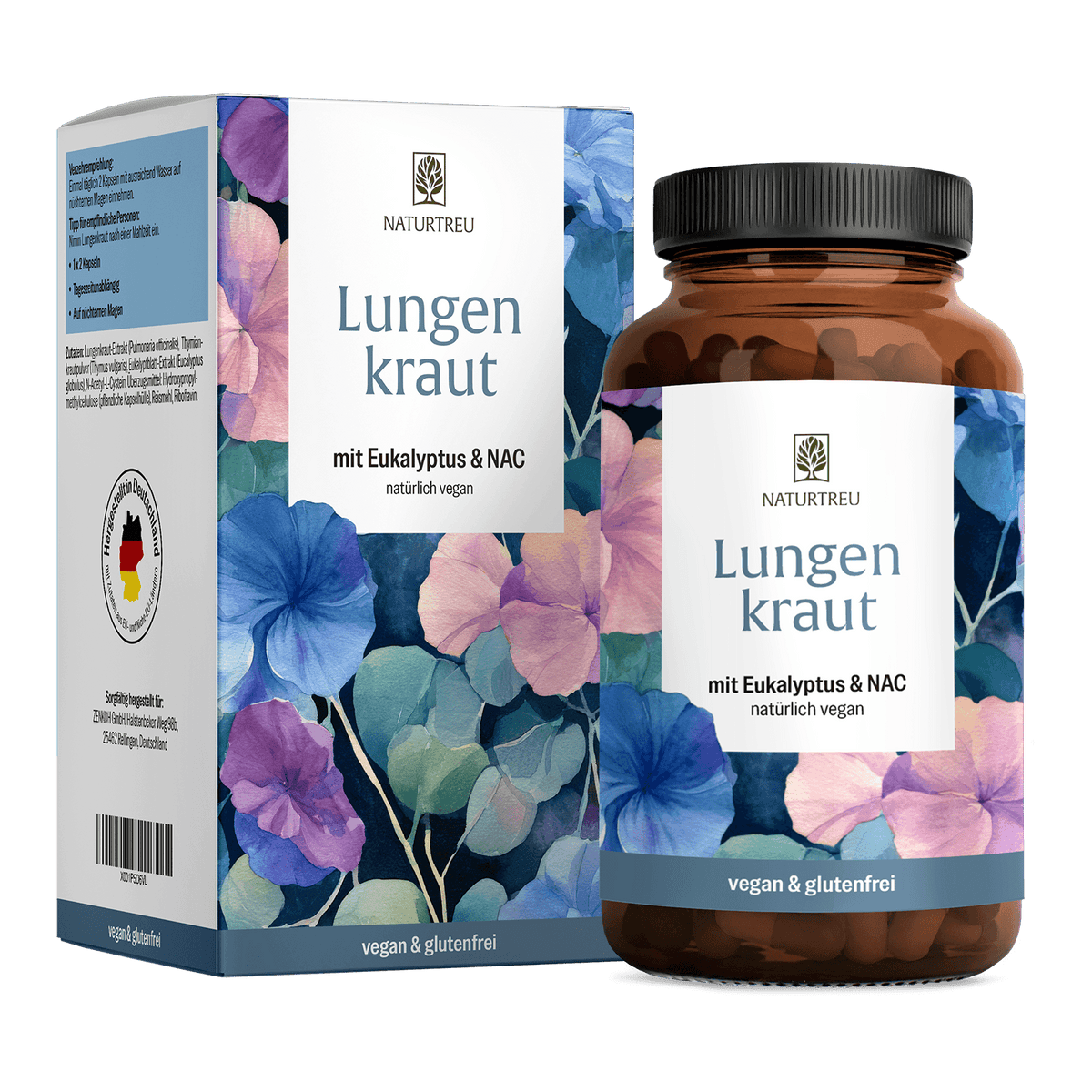 Lungenkraut Eukalyptus Thymian NAC Titelbild 