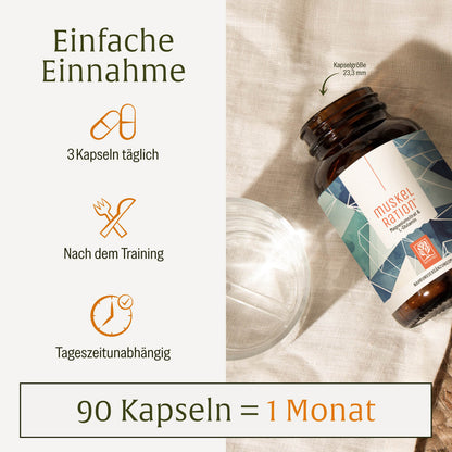 Muskelration Magnesiumcitrat L-Glutamin Onlineshop Einnahme