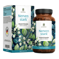 Nervenstark von NATURTREU, 120 Vitamin B Komplex Kapseln für 4 Monate.