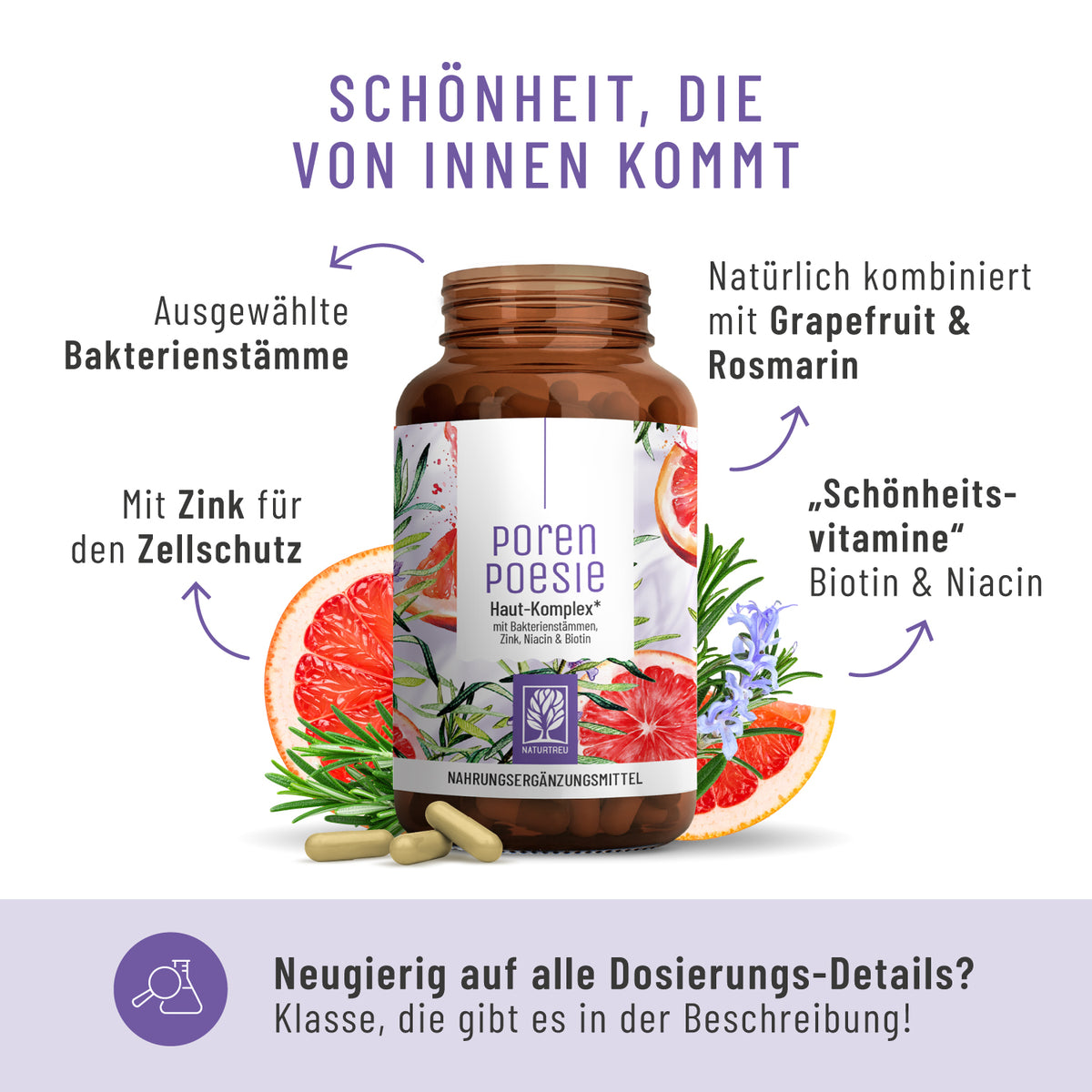 Porenpoesie Hautzauber-Paket Inhaltsstoffe