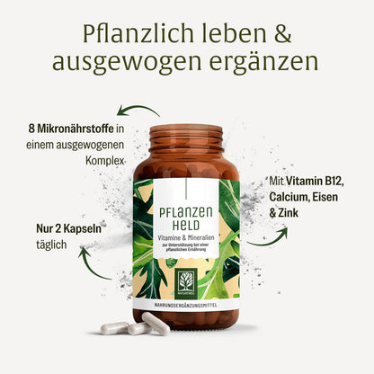 Pflanzenheld Vitamine Mineralien Inhalt
