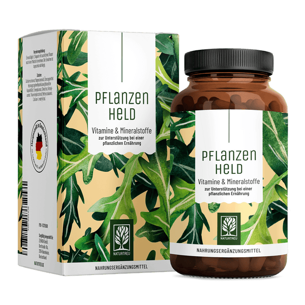 Pflanzenheld Vitamine Mineralien Titelbild