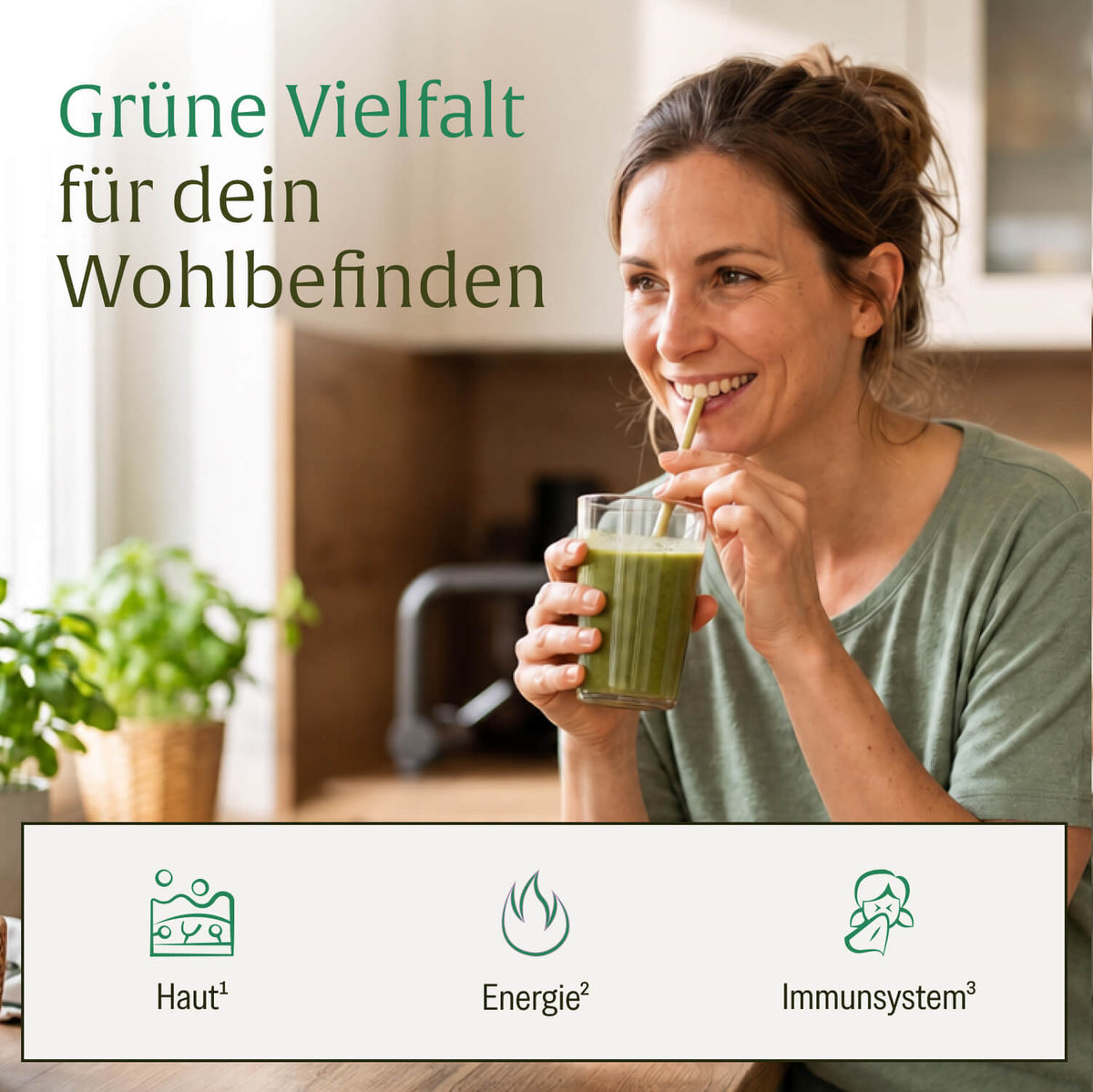 Pflanzenritual Gruenes Superfood Pulver Wirkung 