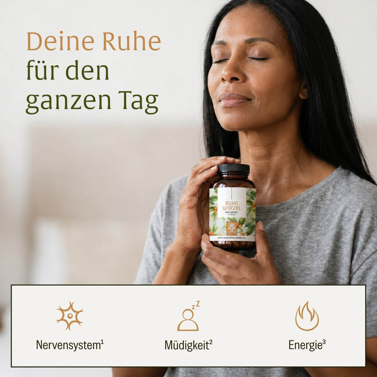 Ruhewurzel Ashwagandha mit KSM 66 Wirkung