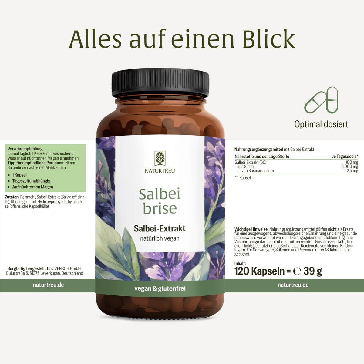 Salbeibrise Salbei-Extrakt Etikett