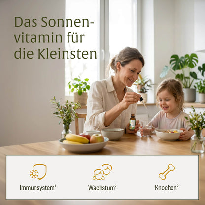 Sonnenkind Vitamin D3 K2 Wirkung