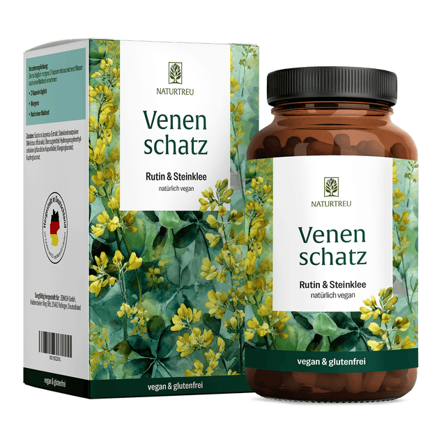 Hochdosierte Rutin & Steinklee Kapseln