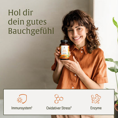Wohlenzym Enzym Komplex mit Bromelain Papain Wirkung