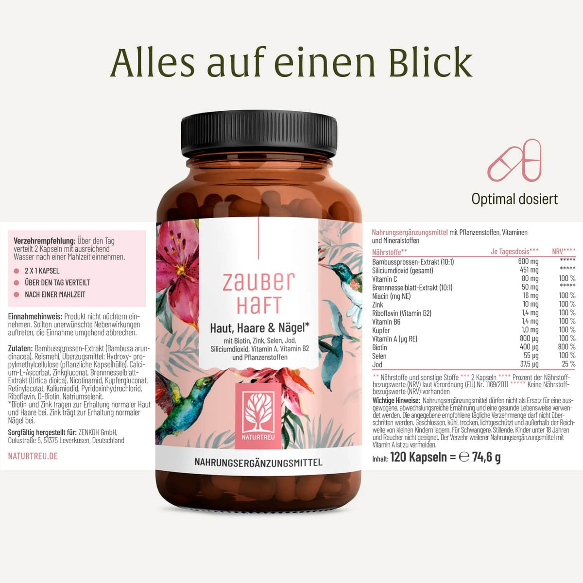 Zauberhaft Haut-Haare-Naegel Etikett 01