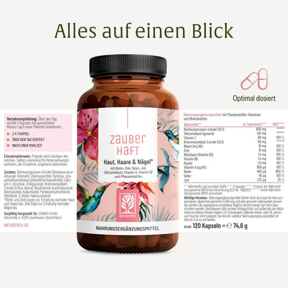 Zauberhaft Haut-Haare-Naegel Etikett 01