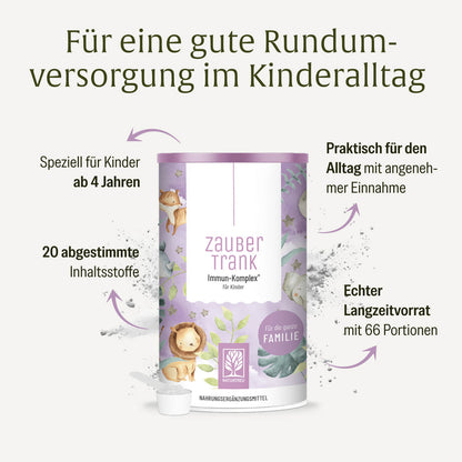 Zaubertrank Immun-Komplex Hochwertige-Inhaltsstoffe 