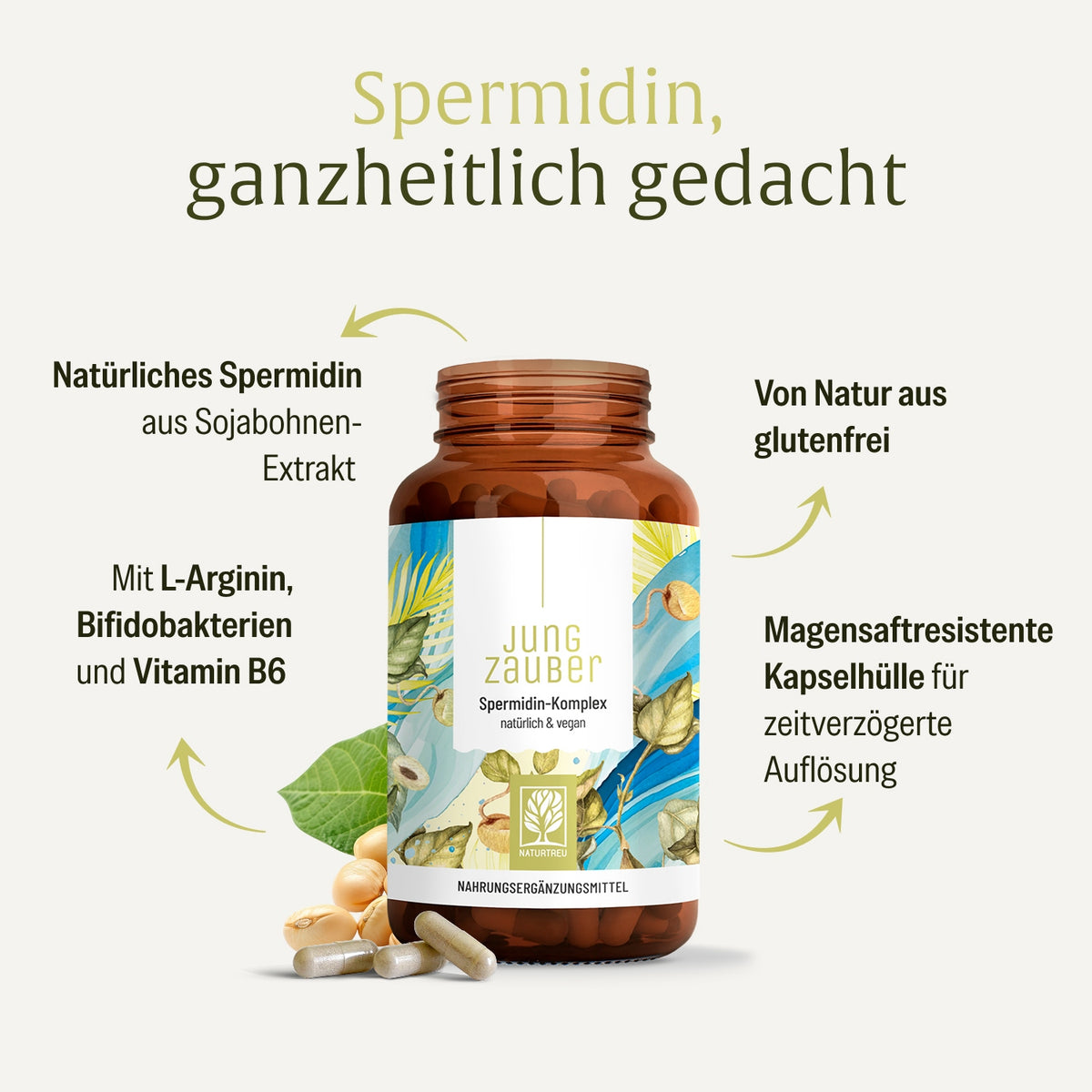 jungzauber spermidin-komplex Inhaltsstoffe 